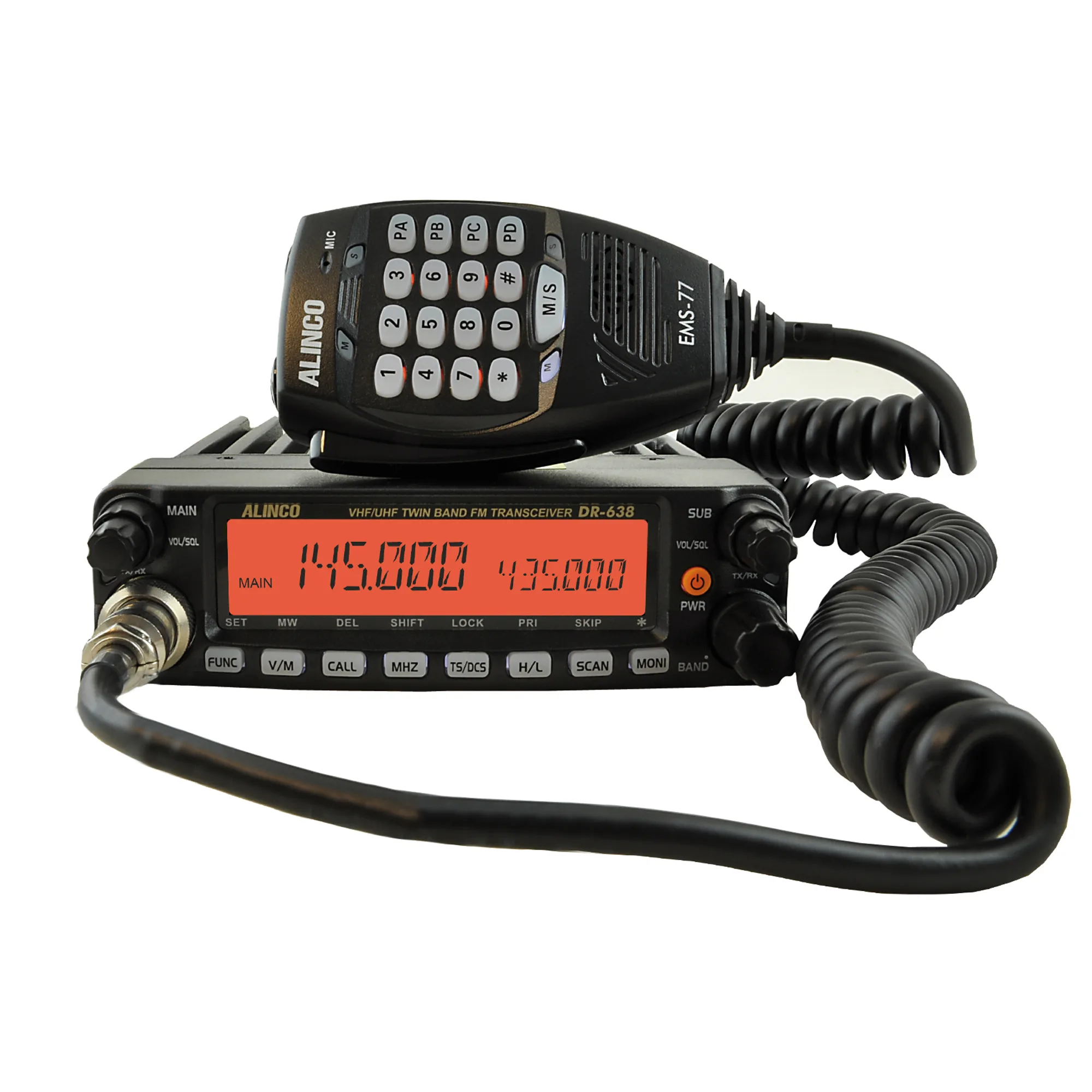 Alinco DR-638HE VHF/UHF Dualband Amateur Transciever