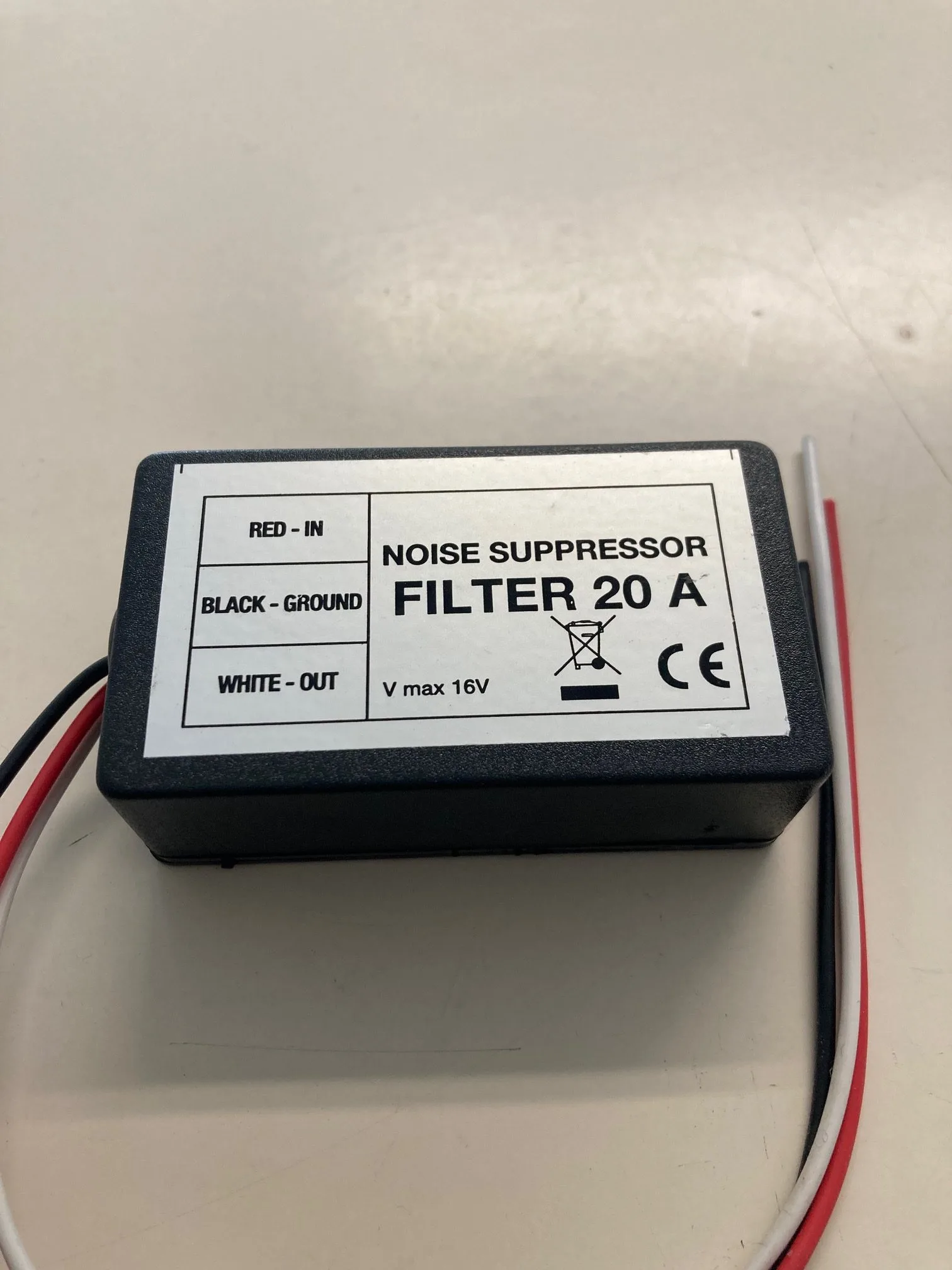 Ontstoringsfilter 20A
