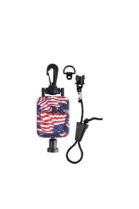 Gearkeeper RT2-4212 Standard CB Mic Keeper American Flag