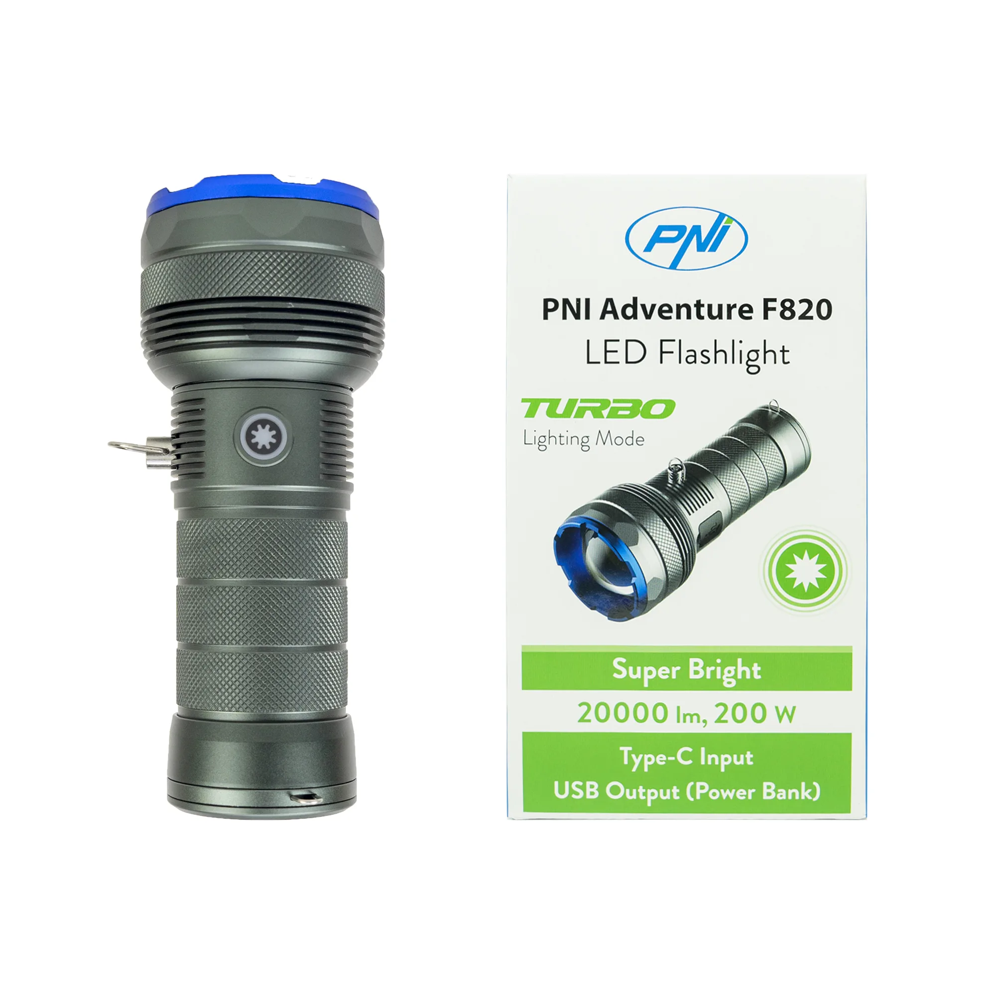 PNI Adventure F820 EXTREME LED zaklamp