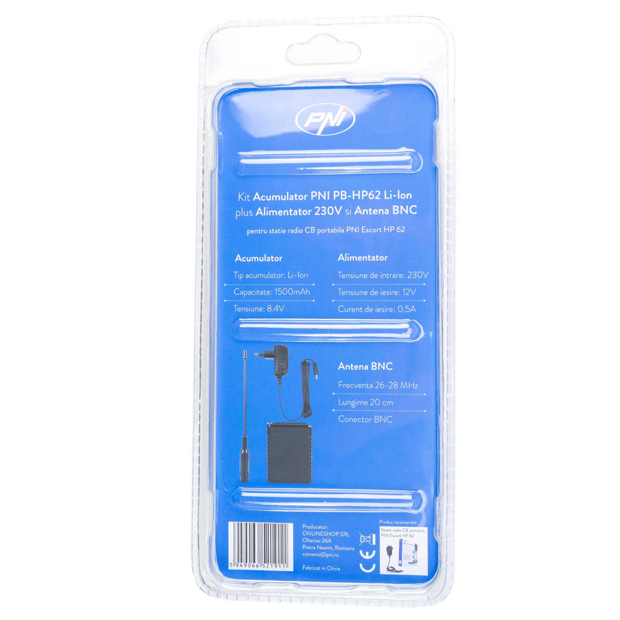 PNI HP62 accuset + antenne