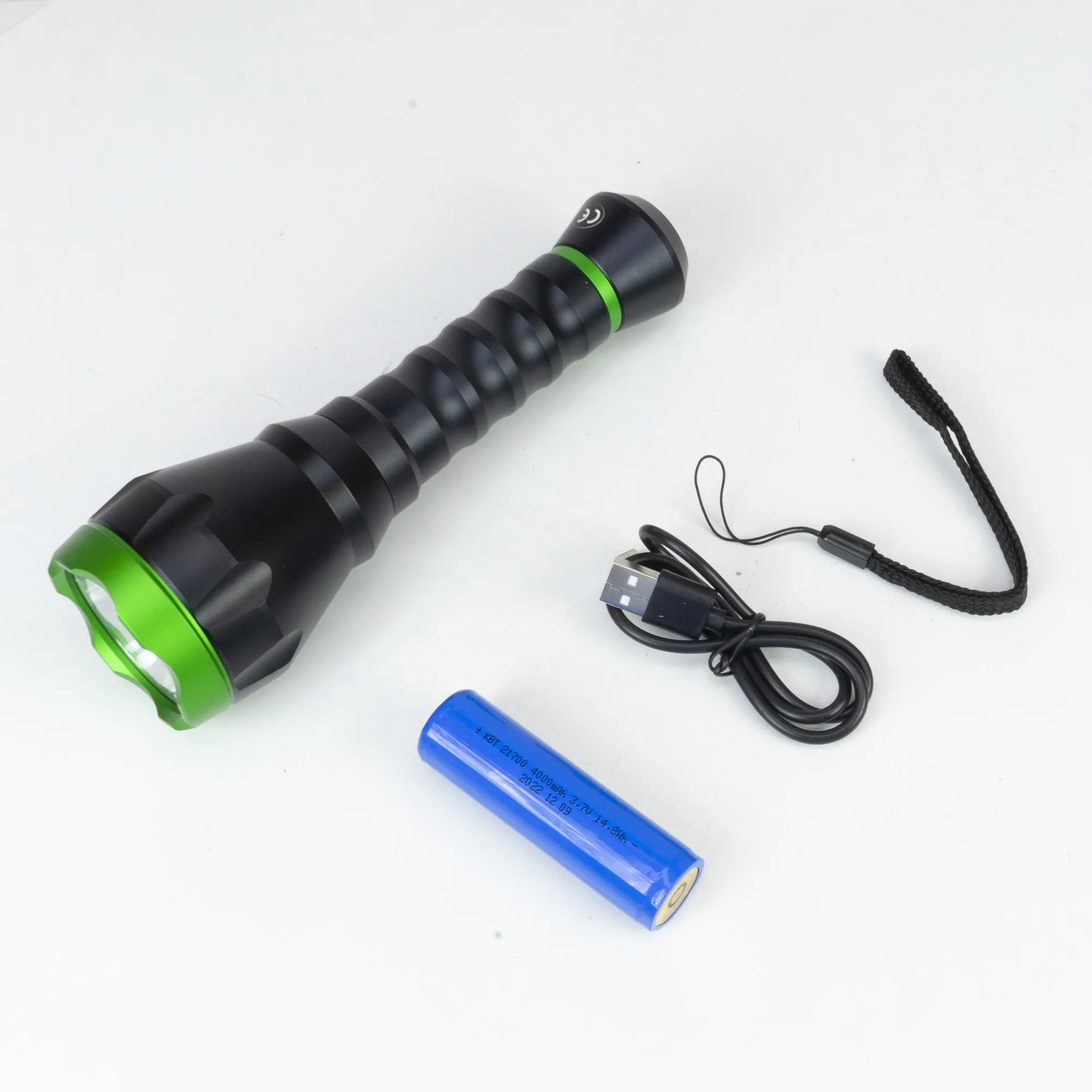 PNI Adventure F750 Green Light LED zaklamp