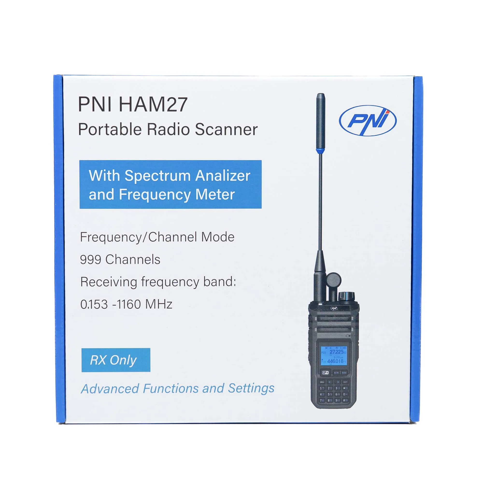 PNI HAM27 Multi-Band Handheld Radio Scanner