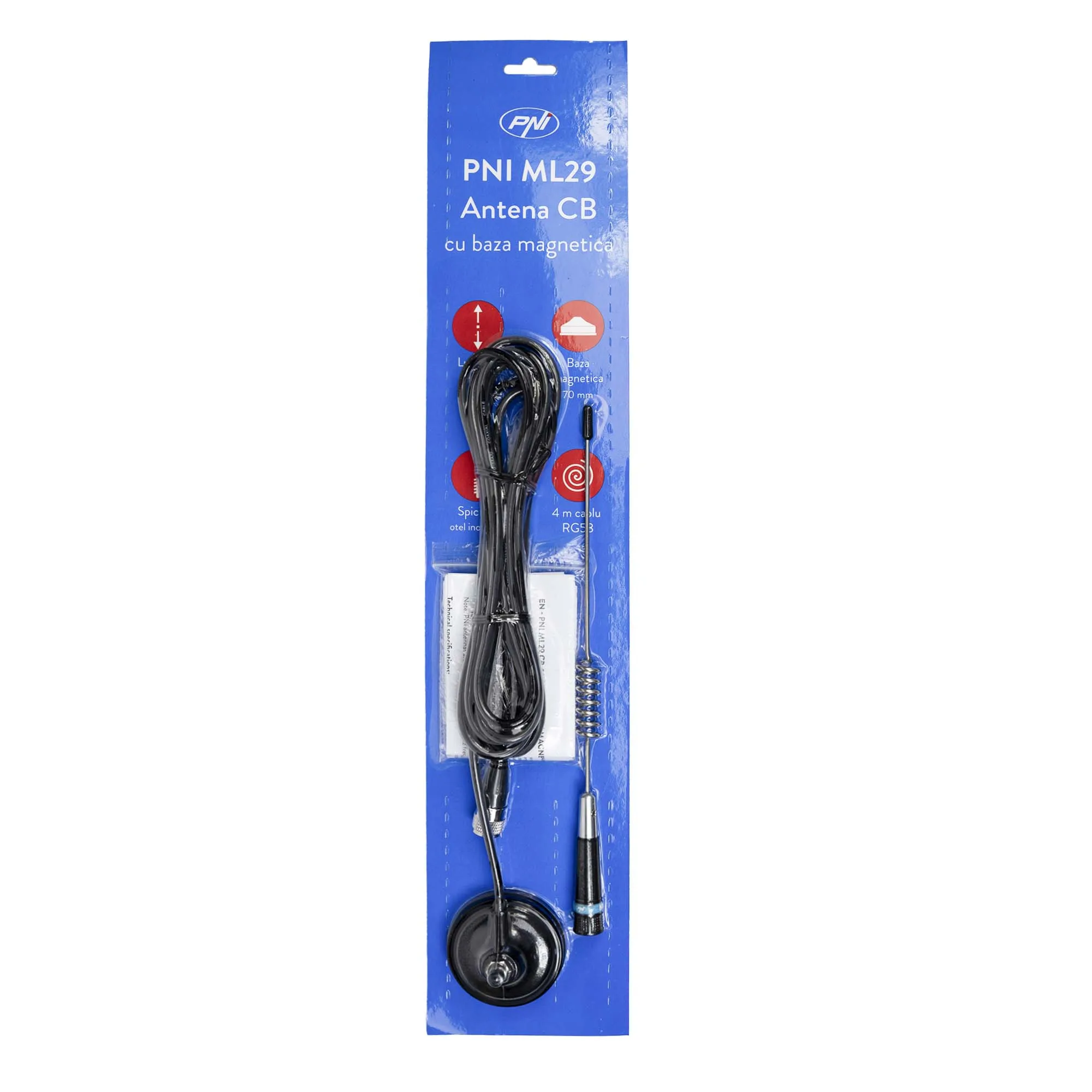 PNI ML29 korte magneetantenne