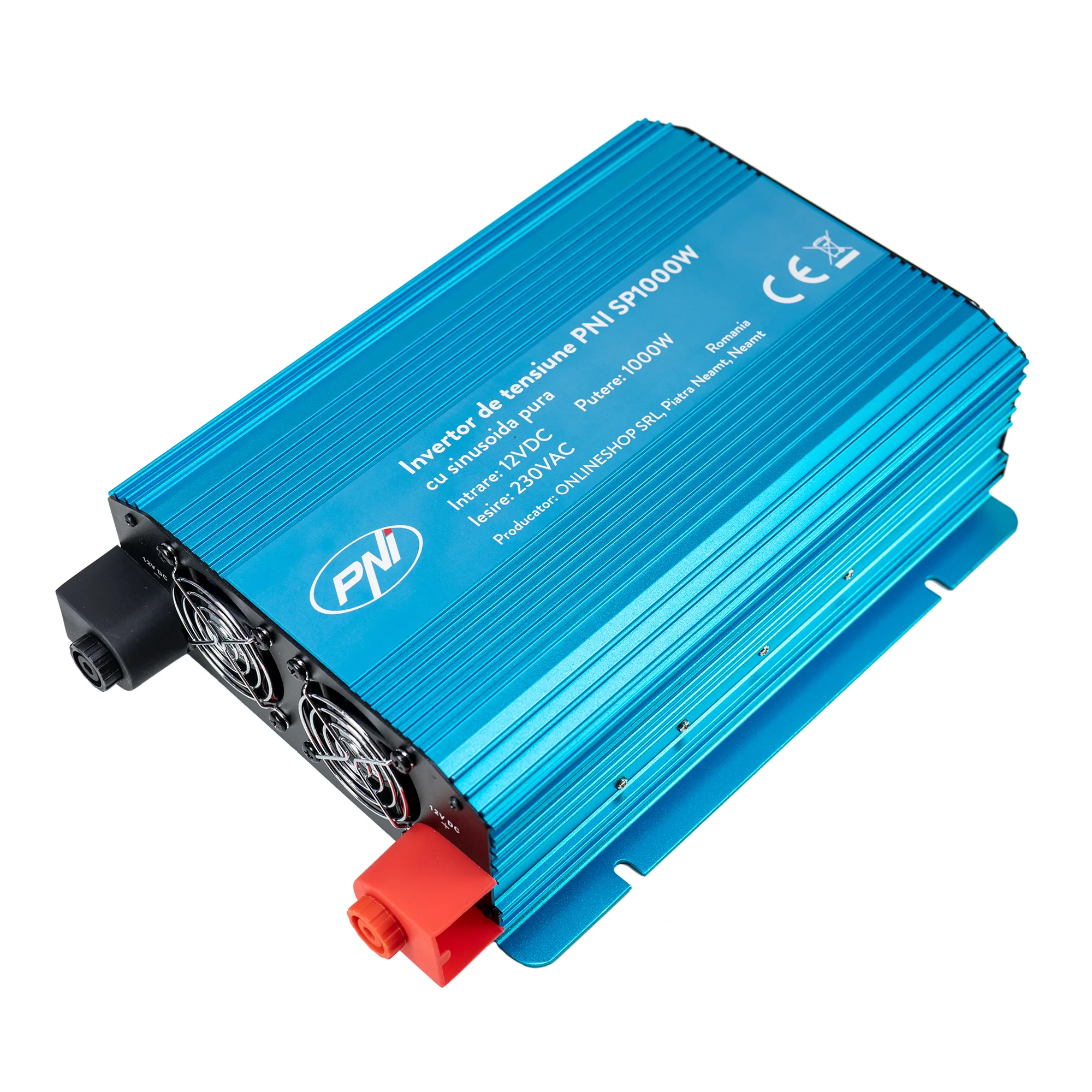 PNI SP1000W Zuivere Sinus Omvormer 12V DC-230V AC