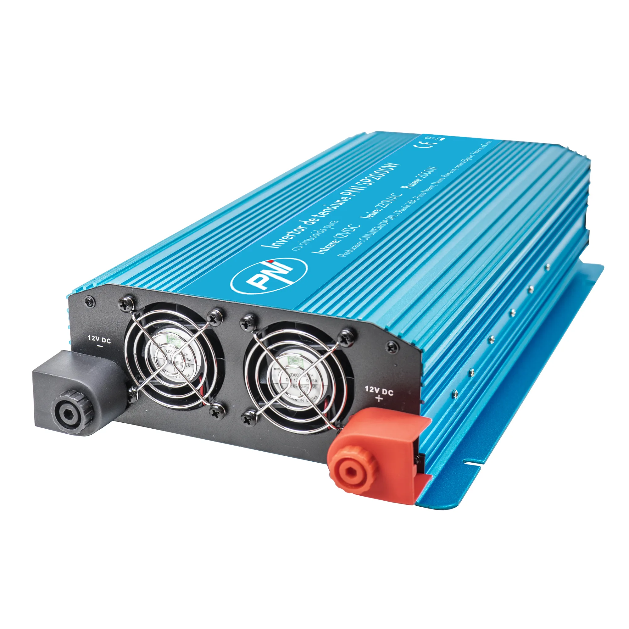 PNI SP2000W Zuivere Sinus Omvormer 12V DC-230V AC