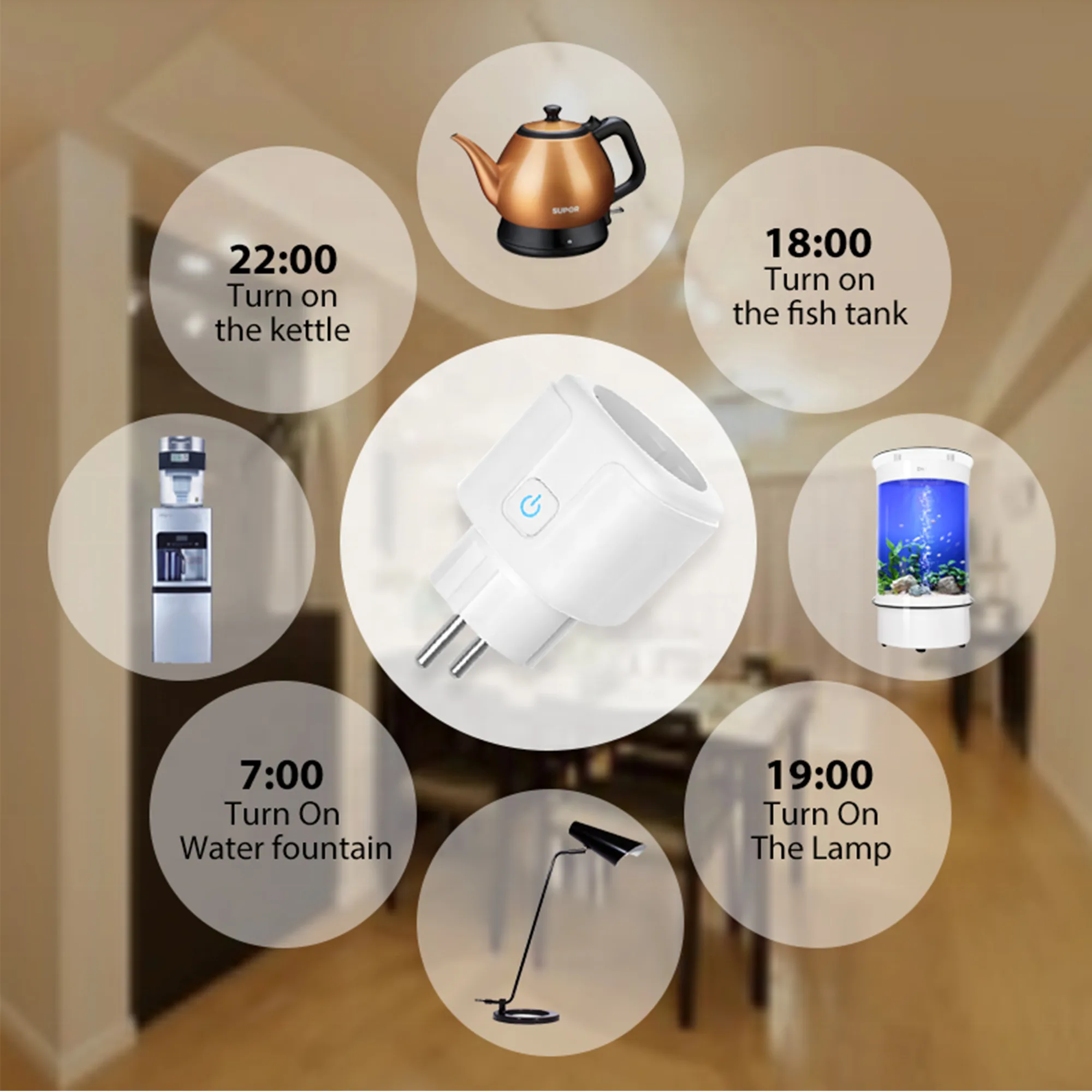 PNI SmartHome WP800 WiFi Smartstekker