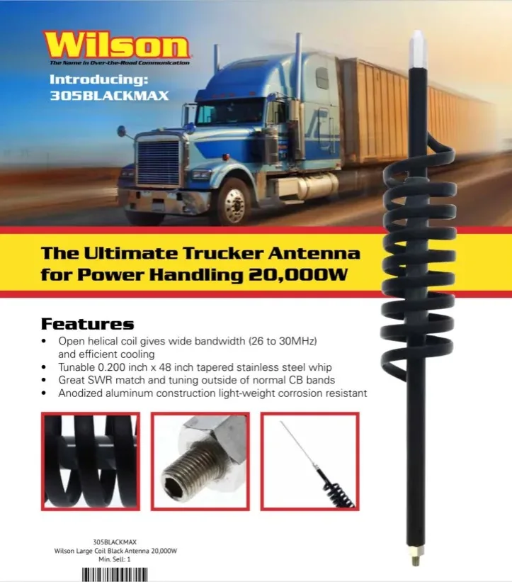 Wilson 305 BLACK-MAX CB Antenne