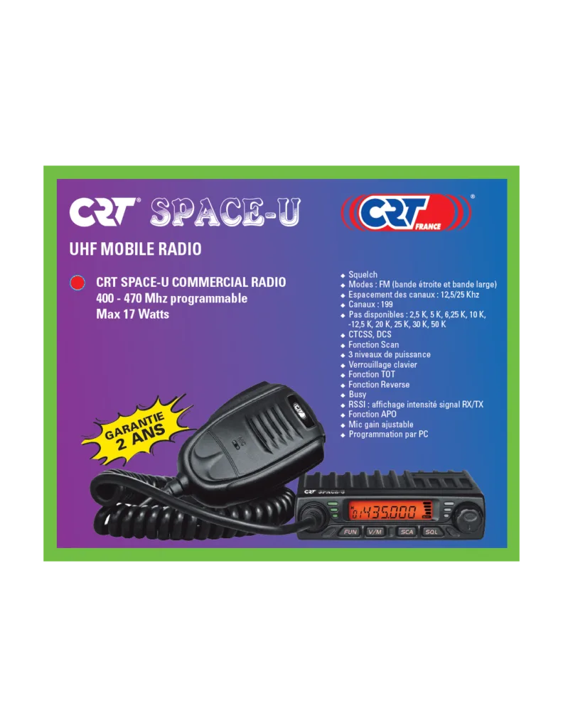 CRT Space-U UHF Transciever